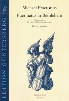 Puer natus in Bethlehem Heft 4: 4-stimmig 