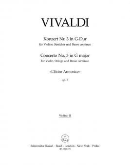 L'Estro Armonico Nr. 3 (RV 310) op. 3/3 