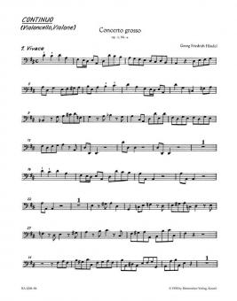 Concerto grosso D-Dur op. 3/6 HWV 317 
