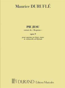 Pie Jesu Soprano / Orgue / Cello Ad Lib 