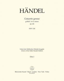 Concerto grosso g-Moll op. 6/6 HWV 324 