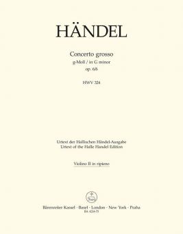 Concerto grosso g-Moll op. 6/6 HWV 324 