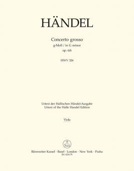 Concerto grosso g-Moll op. 6/6 HWV 324 