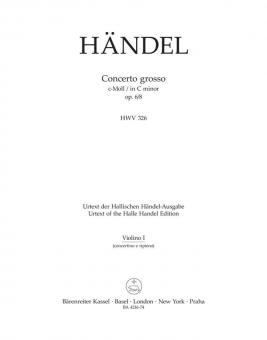 Concerto grosso c-Moll op. 6/8 HWV 326 