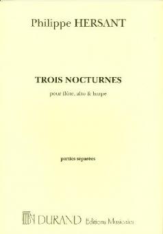 Trois Nocturnes pour Flute, Alto & Harpe 