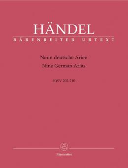 9 Arias alemanas HWV 202-210 Standard