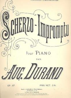 Scherzo Impromptu op.87 