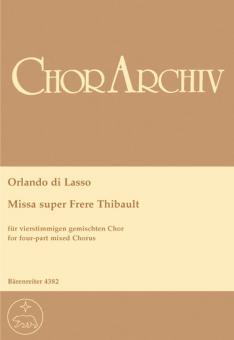 Missa super Frere Thibault Standard