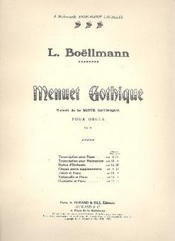 Menuet Gothique 
