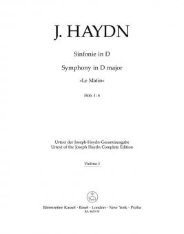 Symphonie No. 6 -Le Matin Hob.I:6 