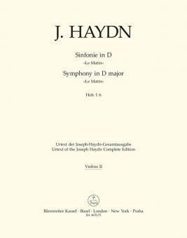 Symphonie No. 6 -Le Matin Hob.I:6 
