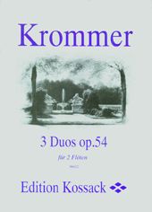 3 Duos op. 54 
