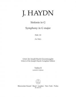 Symphonie No. 8 in G Hob.I:8 