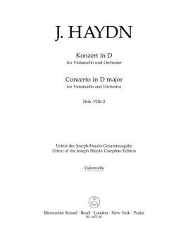 Concerto in D major Hob. VIIb:2 