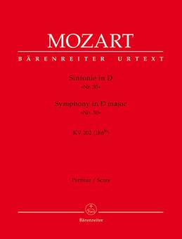 Sinfonie Nr. 30 D-Dur KV 202 (186b) Standard