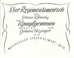 Kampfgenossen (Waffenbrüder) 