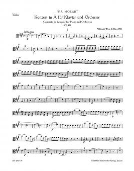 Konzert Nr. 23 A-Dur KV 488 