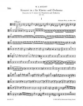 Konzert Nr. 24 c-Moll KV 491 Standard