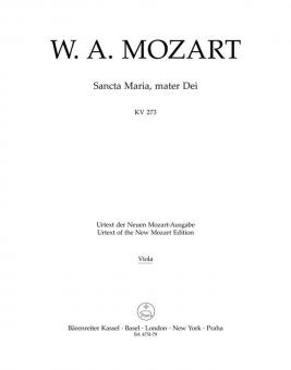 Sancta Maria, mater Dei KV 273 