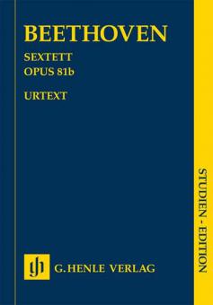 Sextet in E flat major Op. 81b 