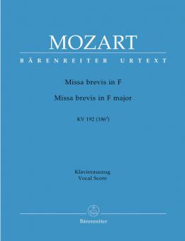 Missa brevis en fa mayor KV 192 (186s) Standard