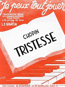 Tristesse op. 10 No. 3 