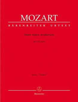 Inter natos mulierum KV 72 (74f) Standard
