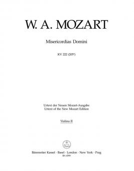 Misericordias domini KV 222 (205a) 