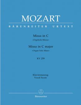 Missa en do mayor KV 259 Standard
