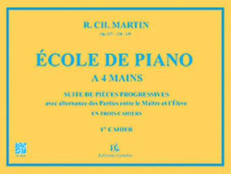 Ecole de piano a 4 mains op. 127 1 