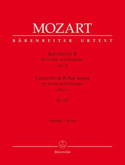 Konzert Nr. 1 B-Dur KV 207 Standard