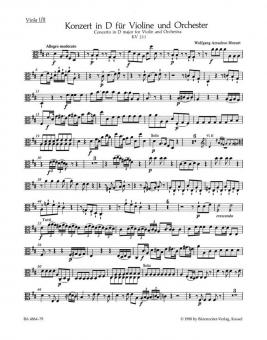 Konzert Nr. 2 D-Dur KV 211 