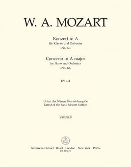 Konzert Nr. 12 A-Dur KV 414 