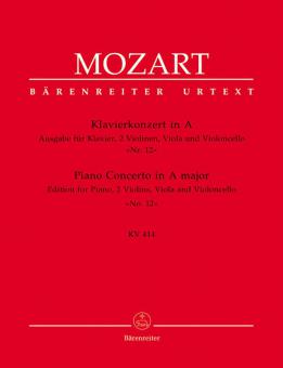 Klavierkonzert Nr.12 A-Dur KV 414 Standard
