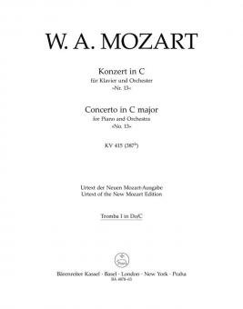 Konzert Nr. 13 C-Dur KV 415 (387b) 