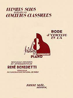 Solo No. 1 du concerto No. 4 en la 