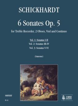 6 Sonates Vol.1: Sonatas I-II op.5 