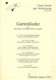 Weltliche a-cappella Chöre von 1846 