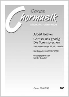 Gott sei uns gnädig Die Toren sprechen 