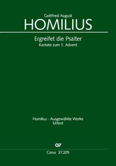 Ergreifet die Psalter, ihr christlichen Chöre 