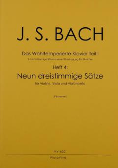 9 dreistimmige Sätze 