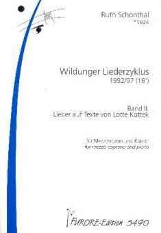 Wildunger Liederzyklus Band II 