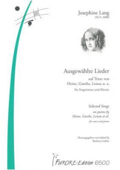 Ausgewählte Lieder 