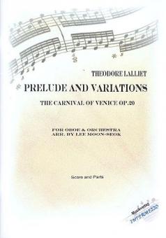 Karneval von Venedig (Prelude and Variations) op.20 für Oboe und Orchester 