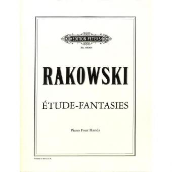 Etude-Fantasies for piano duet 