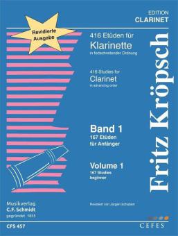 416 Studies for Clarinet in Advancing Order Vol. 1 