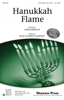 Hanukkah Flame Standard