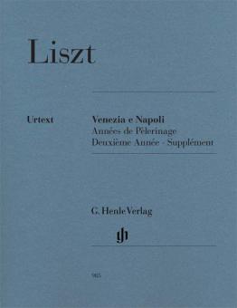 Venezia e Napoli; Années de Pèlerinage 