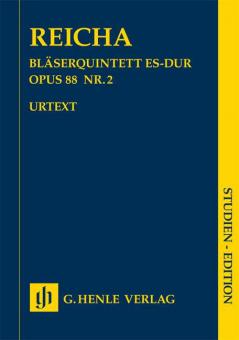 Quintet for Wind Instruments E flat major Op. 88,2 