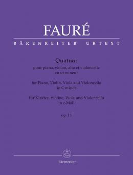 Quatuor en ut mineur op. 15 Standard